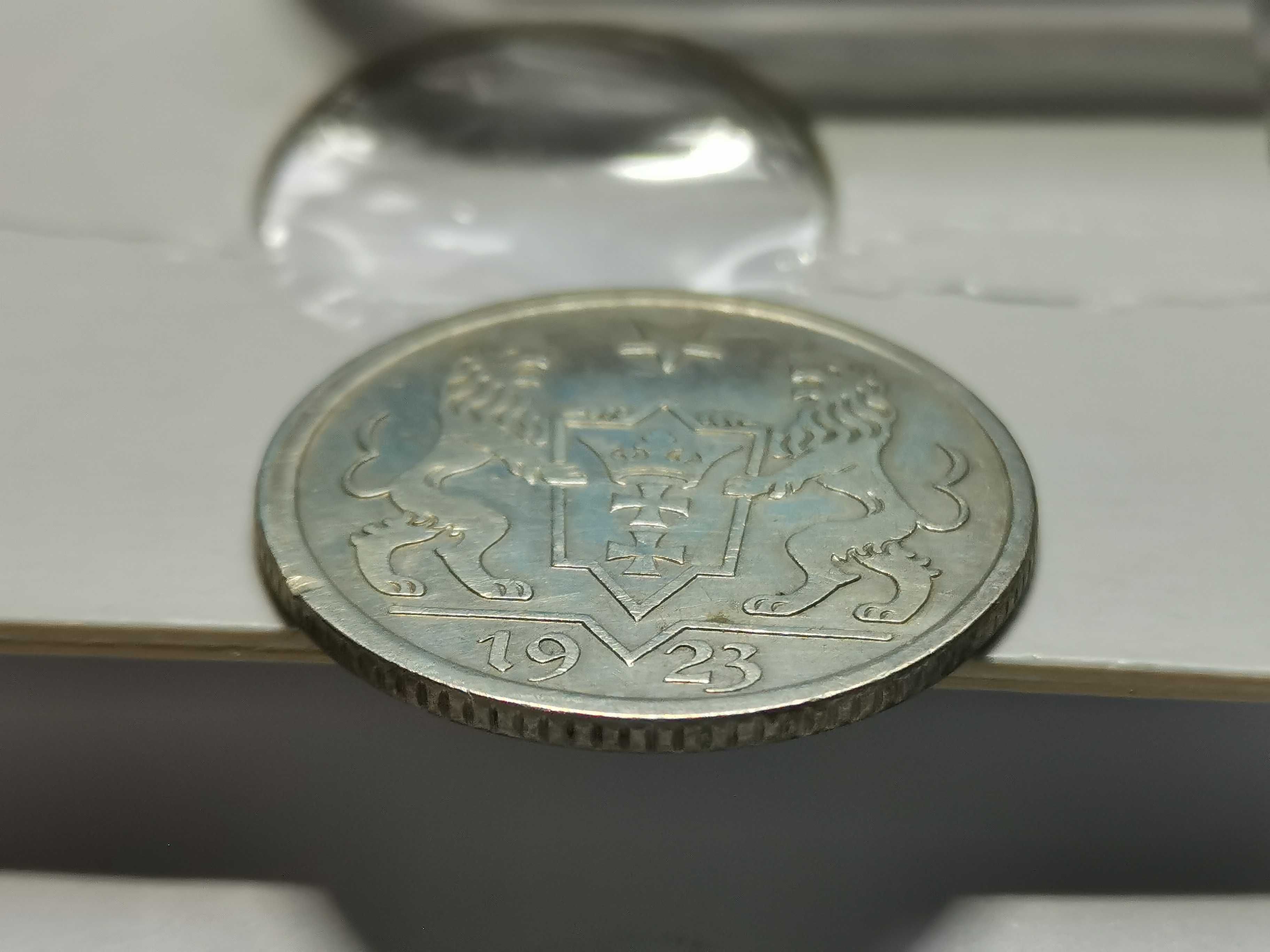1 gulden 1923 r. Wolne Miasto Gdańsk BEZOBIEGOWA