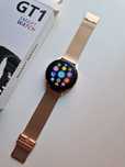 Smartwatch złoty, komplet nowy