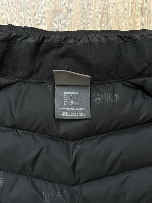 Jack Wolfskin жилетка | чоловіча M | чорна / утеплена / outdoor