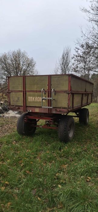 Przyczepa 8T Krone, Kiper 3 strony