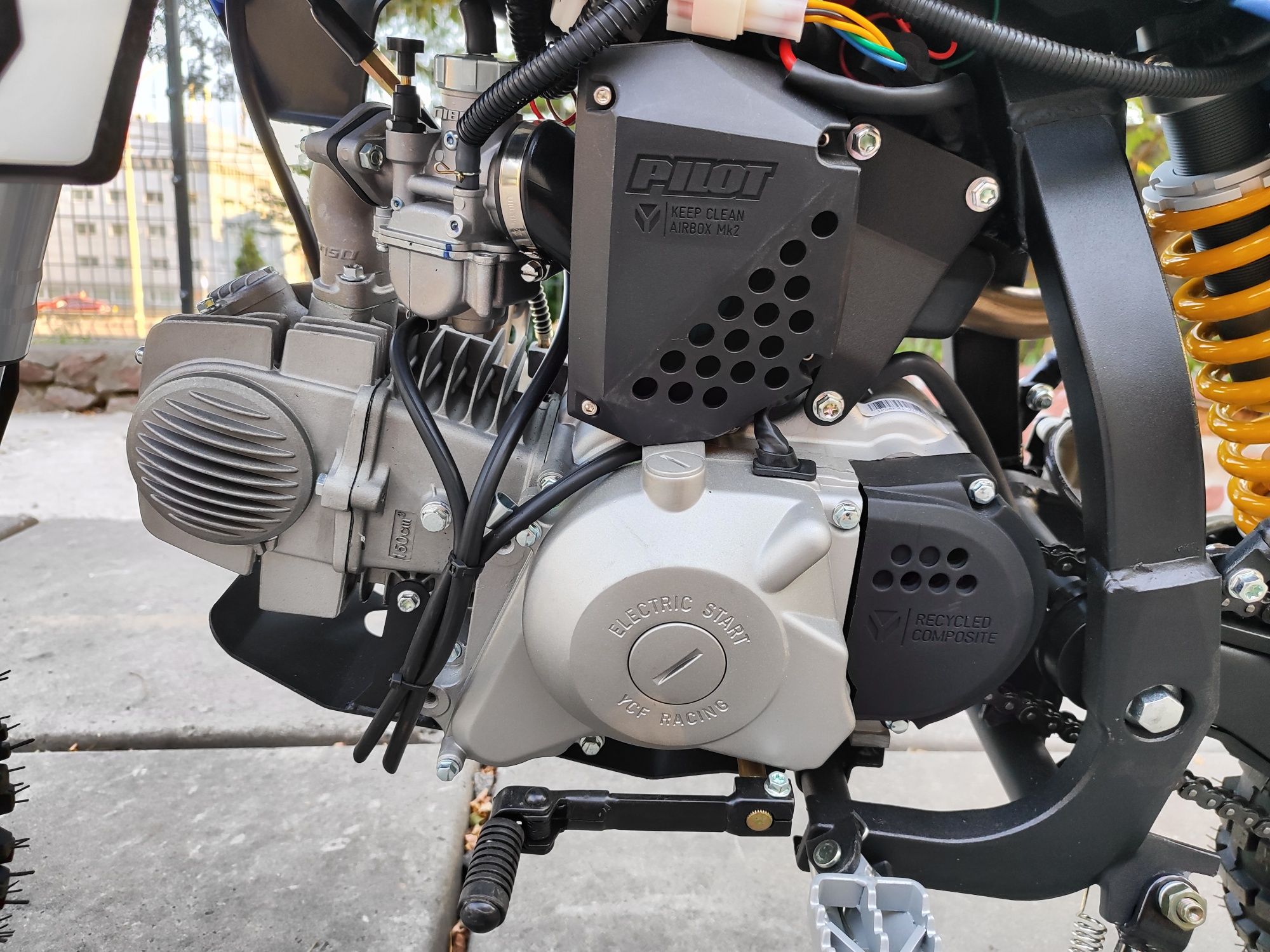 Питбайк YCF Pilot F150E  made in France  сервіс/доставка/гарантія