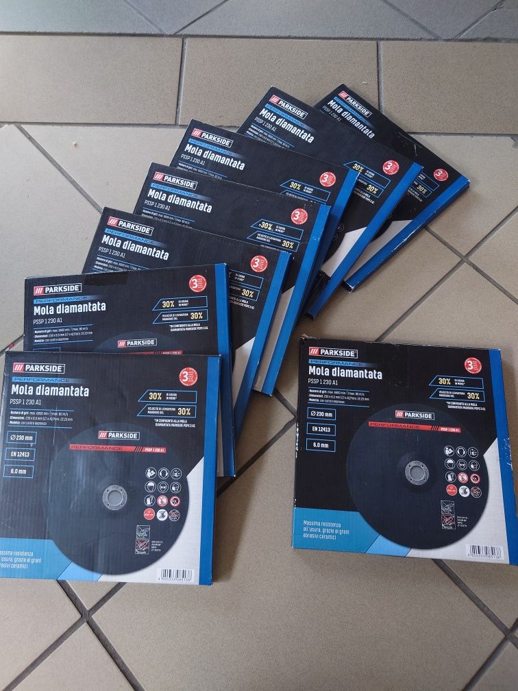 Tarcza 230 mm do szlifowania metalu 1 sztuka PARKSIDE Nowe