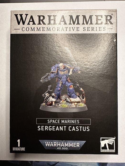 Warhammer 40k Space Marines Sergeant Castus