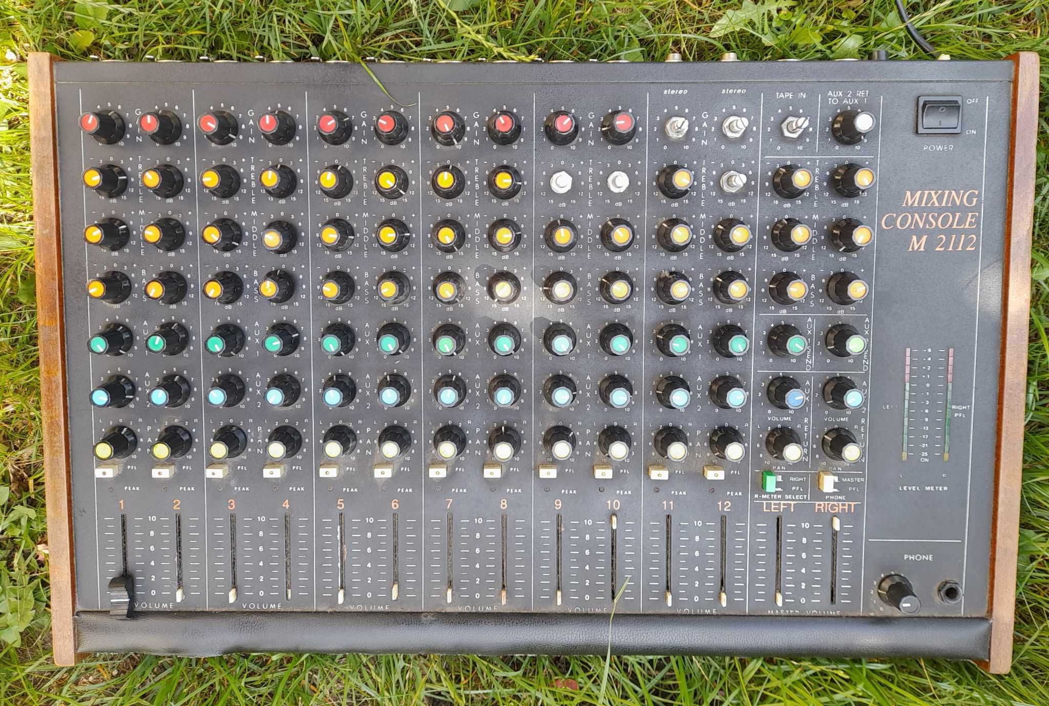 Mixing Console M2012 konsoleta analogowa 12 kanałów