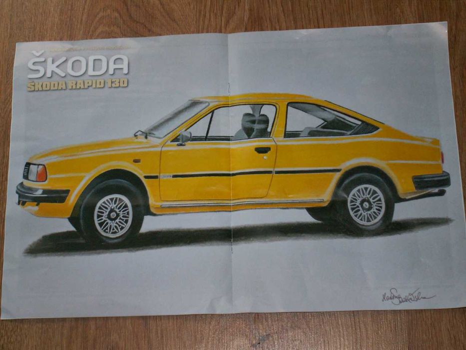 Skoda Rapid 130 - Czeska Edycja DeAgostini - Velka Historia # 13
