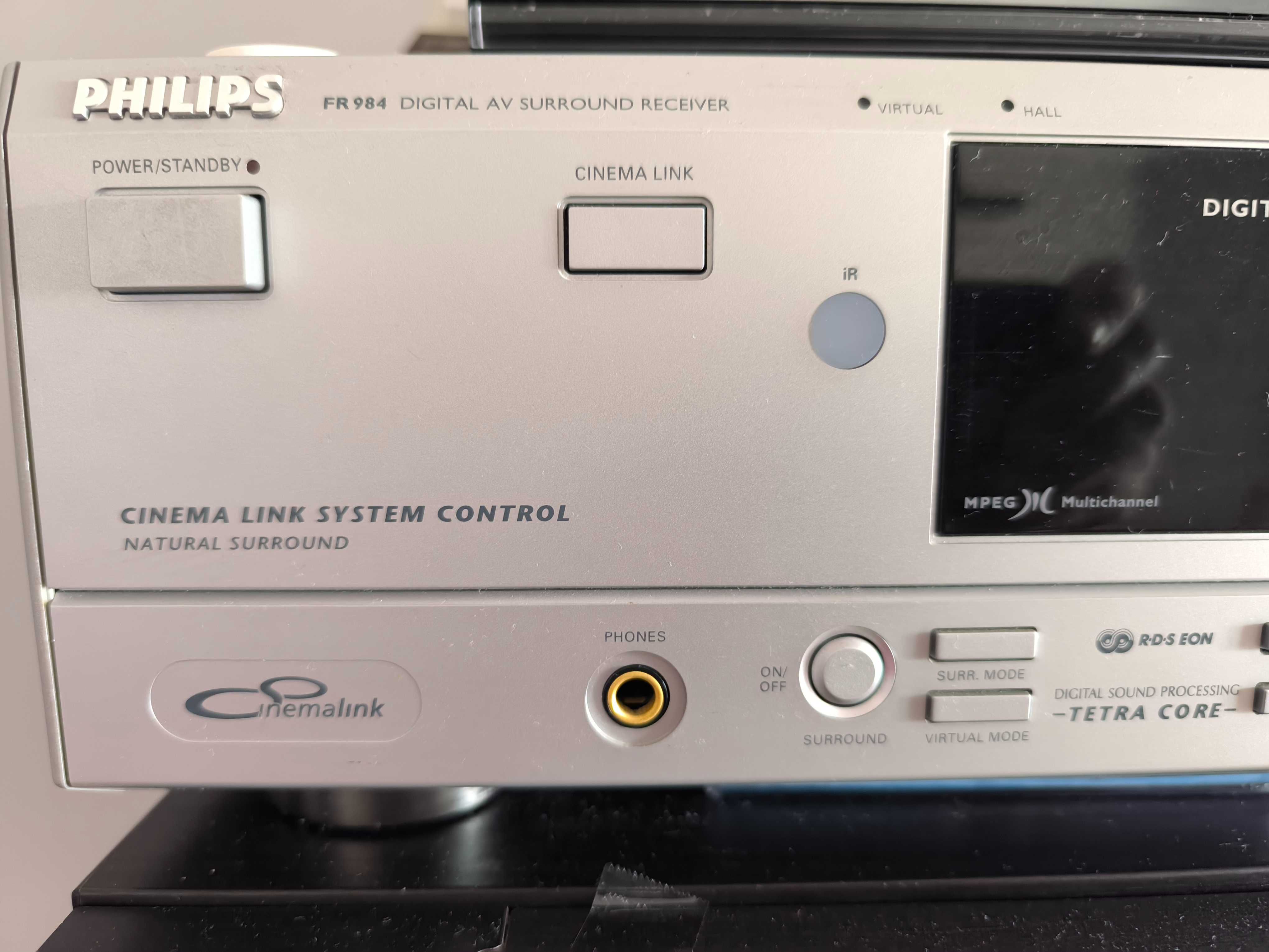 Amplificador para cinema em casa Philips FR984 com colunas (5.1)