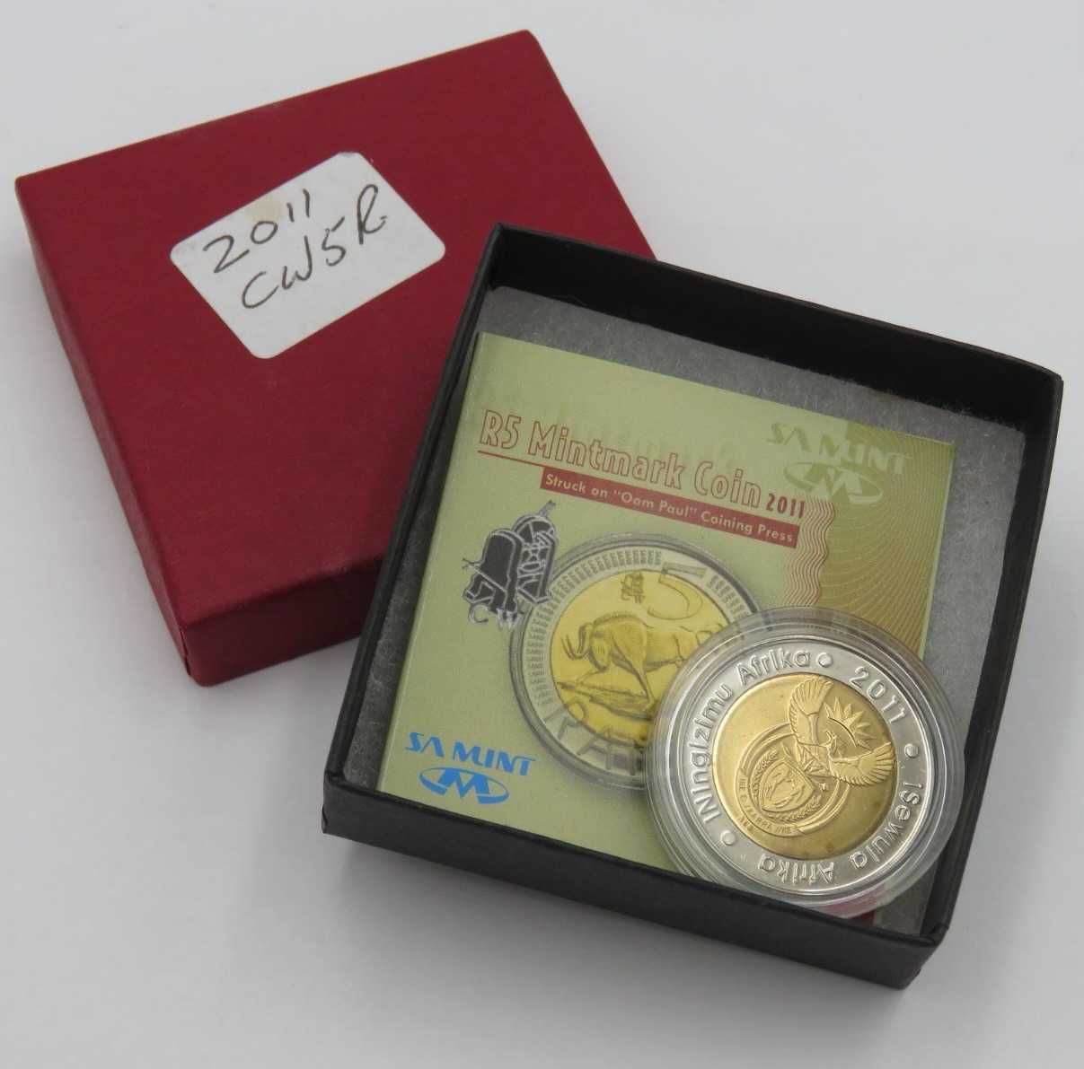 2011 Moeda sul-africana R5 Edição Limitada (Preço reduzido!)