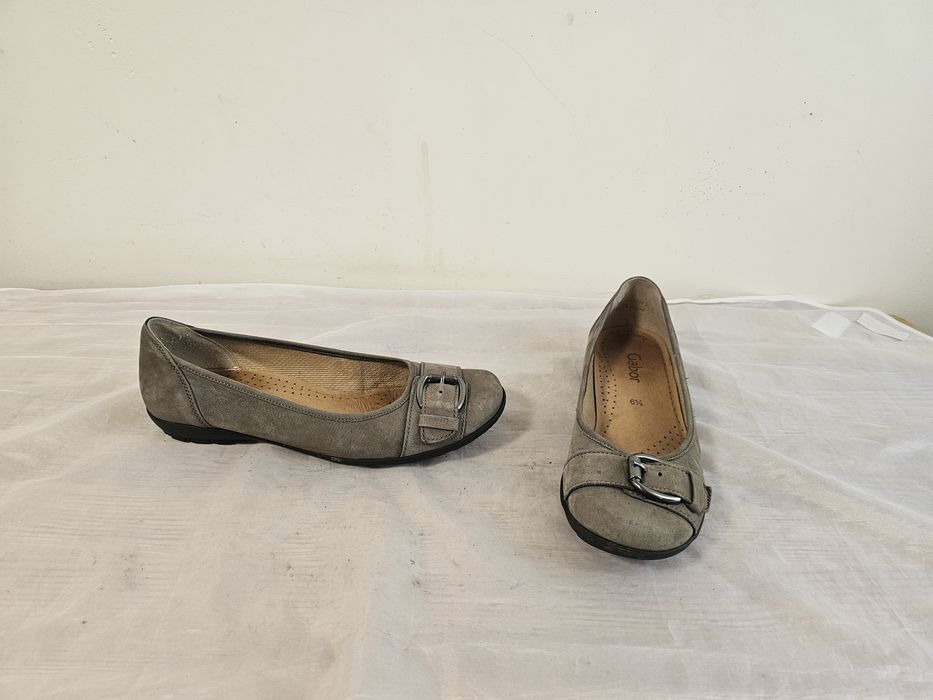 Baleriny skórzane Gabor UK 6,5 rozmiar 40,5 wkładka 26,5 cm