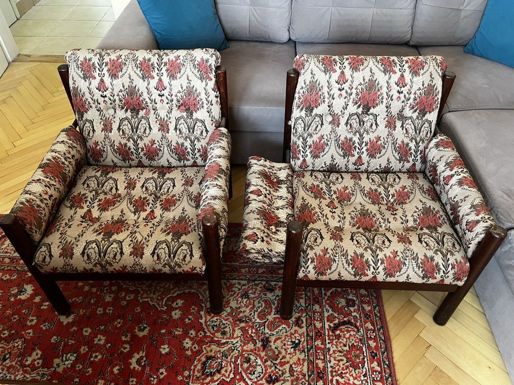 Dwa Fotele w stylu  vintage