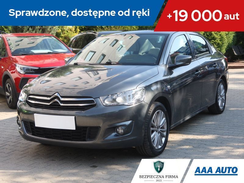 Citroën C-Elysée 1.6 VTi, Salon Polska, Serwis ASO, GAZ, Klima, Tempomat, Parktronic