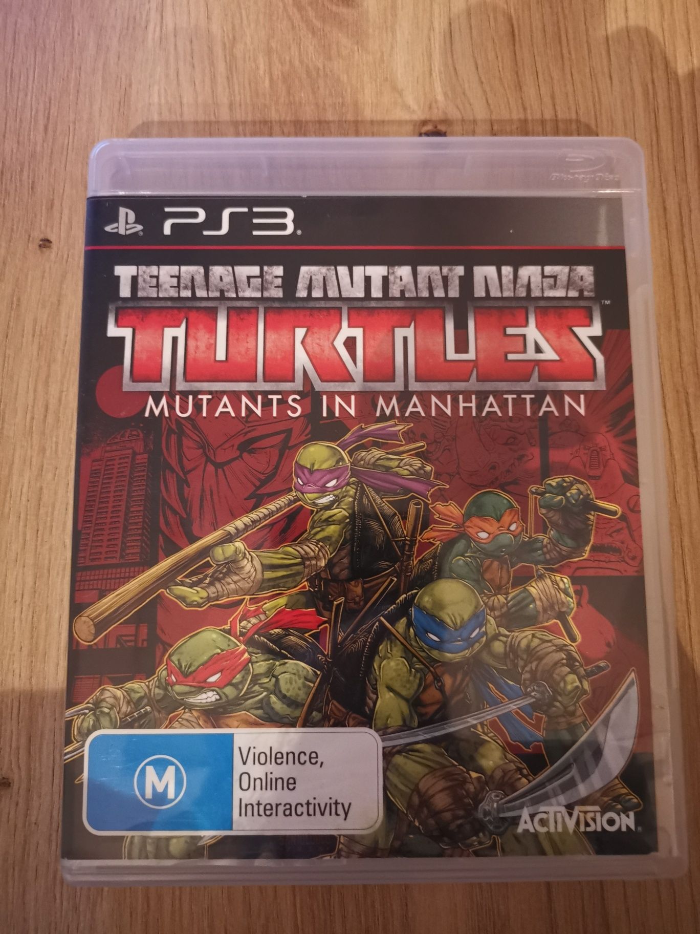 PlayStation 3 Teenage Mutant Ninja Turtles Mutants In Manhattan