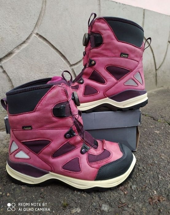 Ecco 38 ботинки на дівчинку зимові чоботи сапоги черевики взуття ессо