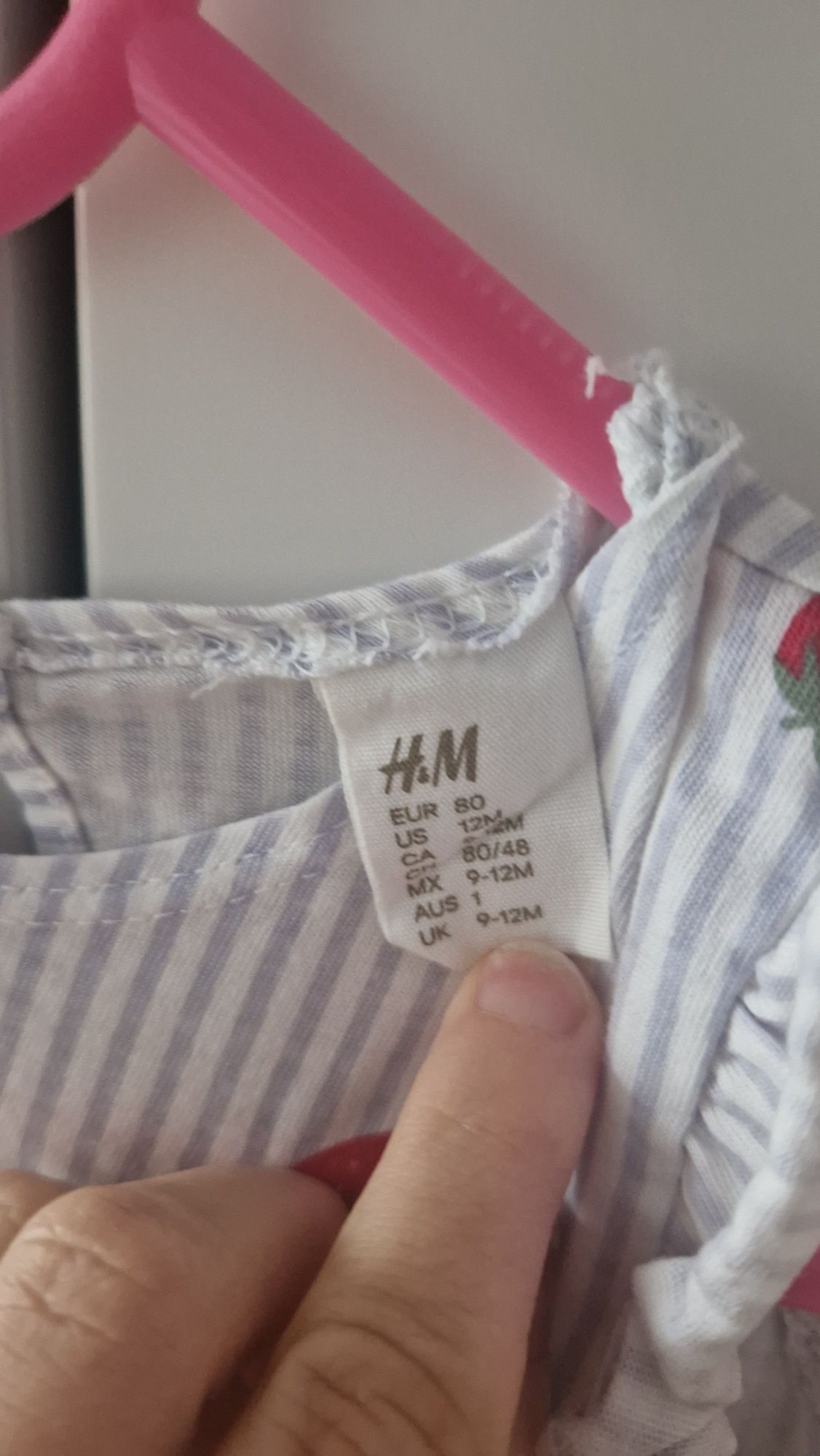 Sukienka niemowlęca H&M lato na 80 cm 9-12 miesięcy