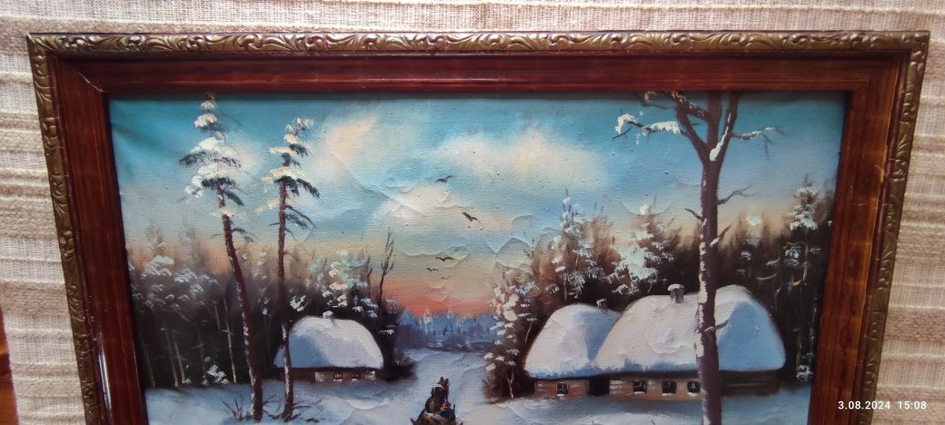 Obraz Zima 45cmx73cm