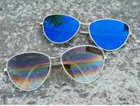 Винтажные женские очки 80-х годов ,минеральное стекло, ретро раритет