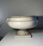 Pote decorativo beje