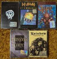 Аудіокасети Deep Purple, Dio, Rainbow, Manowar, Limp Bizkit, 5'nizza