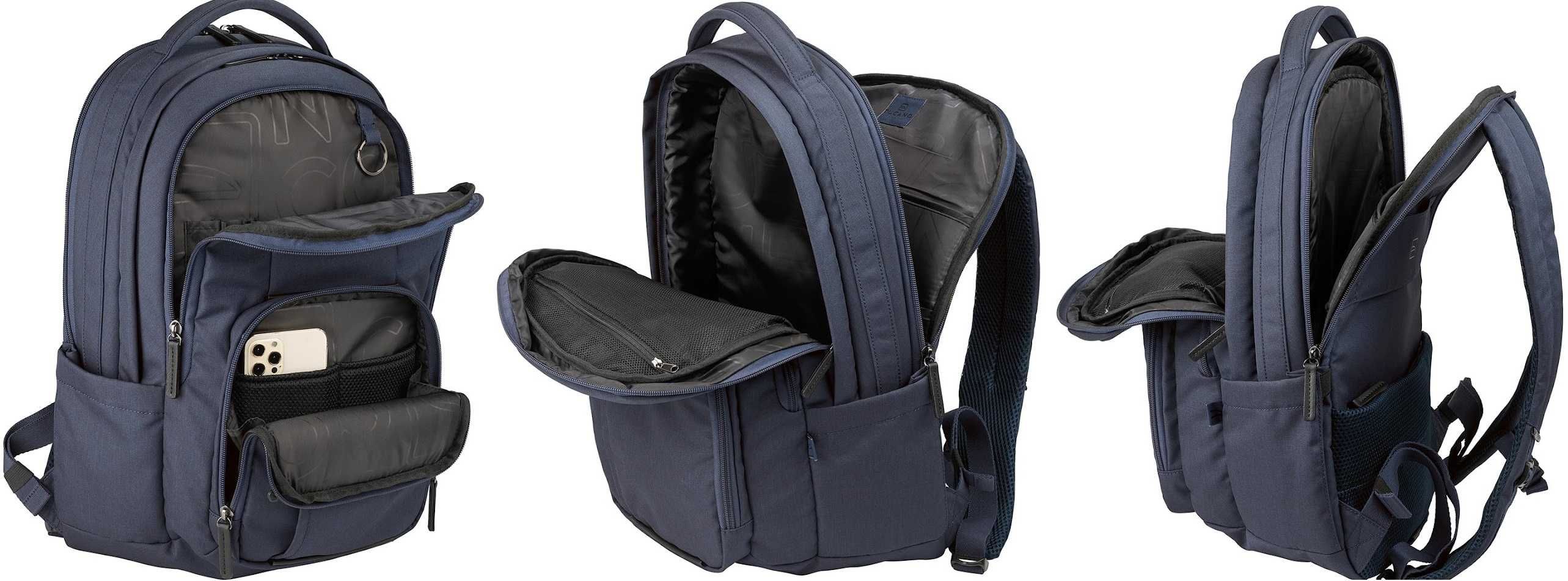 Новий рюкзак Tucano Flash 15,6" синій, -25% + подарунок desk pad