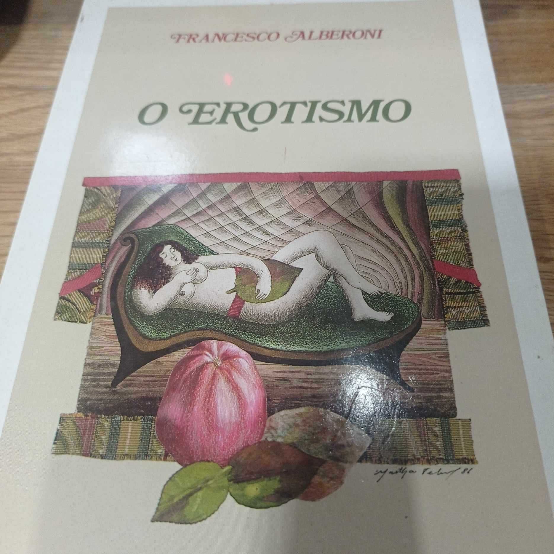 vendo livro o erotismo