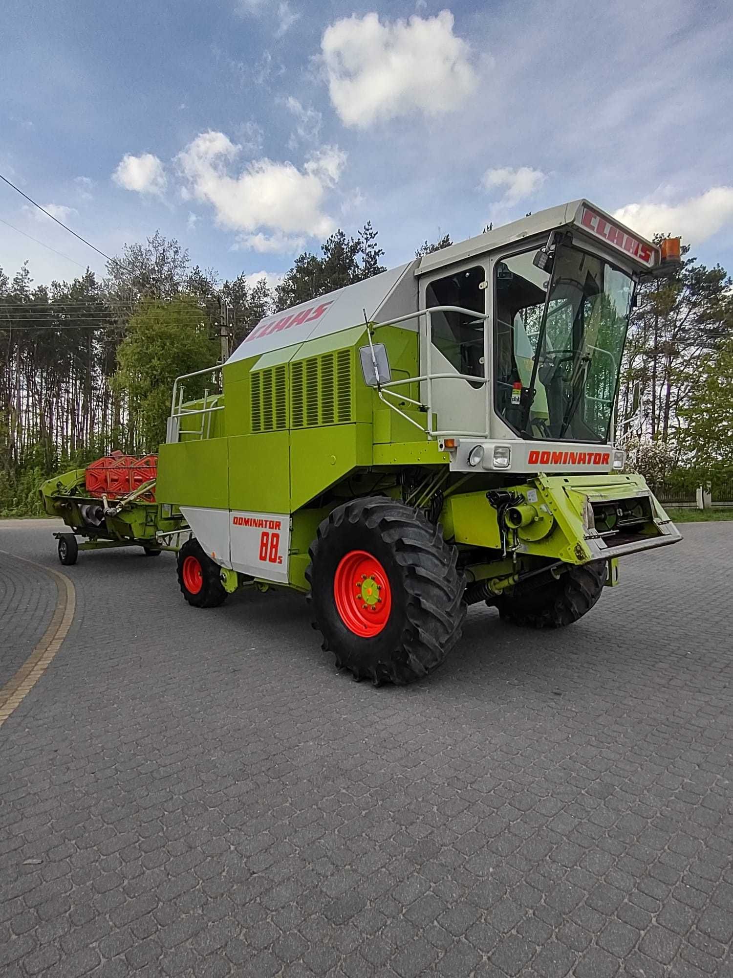 Claas Dominator 88s heder 3.9 wózek  stół do rzepaku pełen oryginał