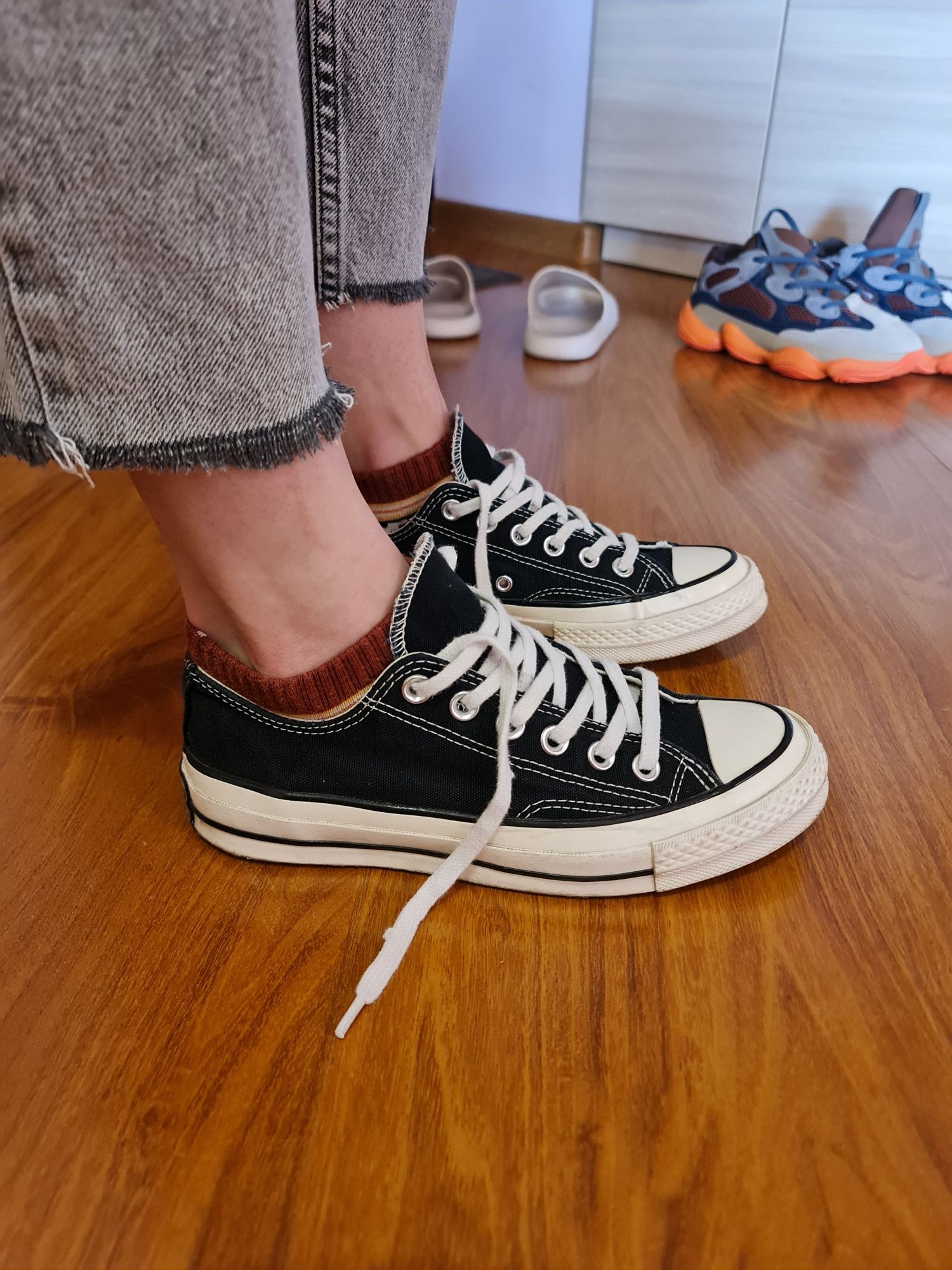 Кеди Converse Chuck Taylor Vintage 70 Ox Black/Egret