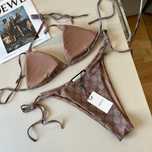 Brązowy strój kąpielowy GUCCI bikini