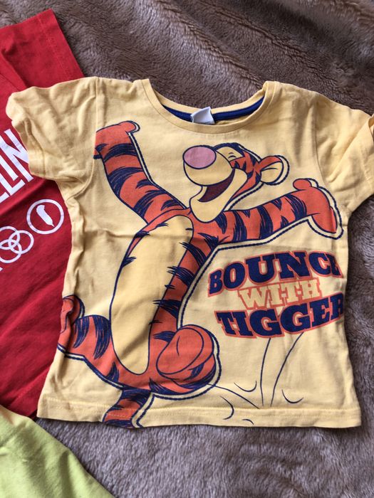 Koszulki dla chłopca 12-24m-ce