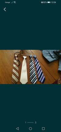 Zestaw krawatów chłopięcych