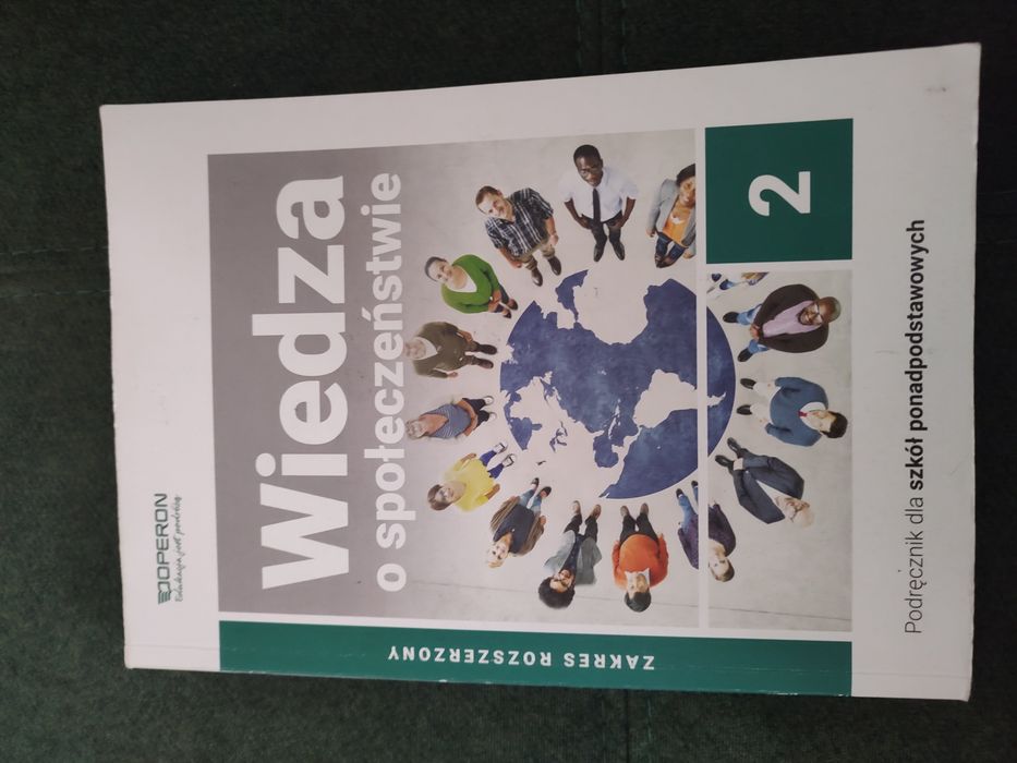 Podręcznik wiedza o społeczeństwie 2 wos zakres rozszerzony OPERON
