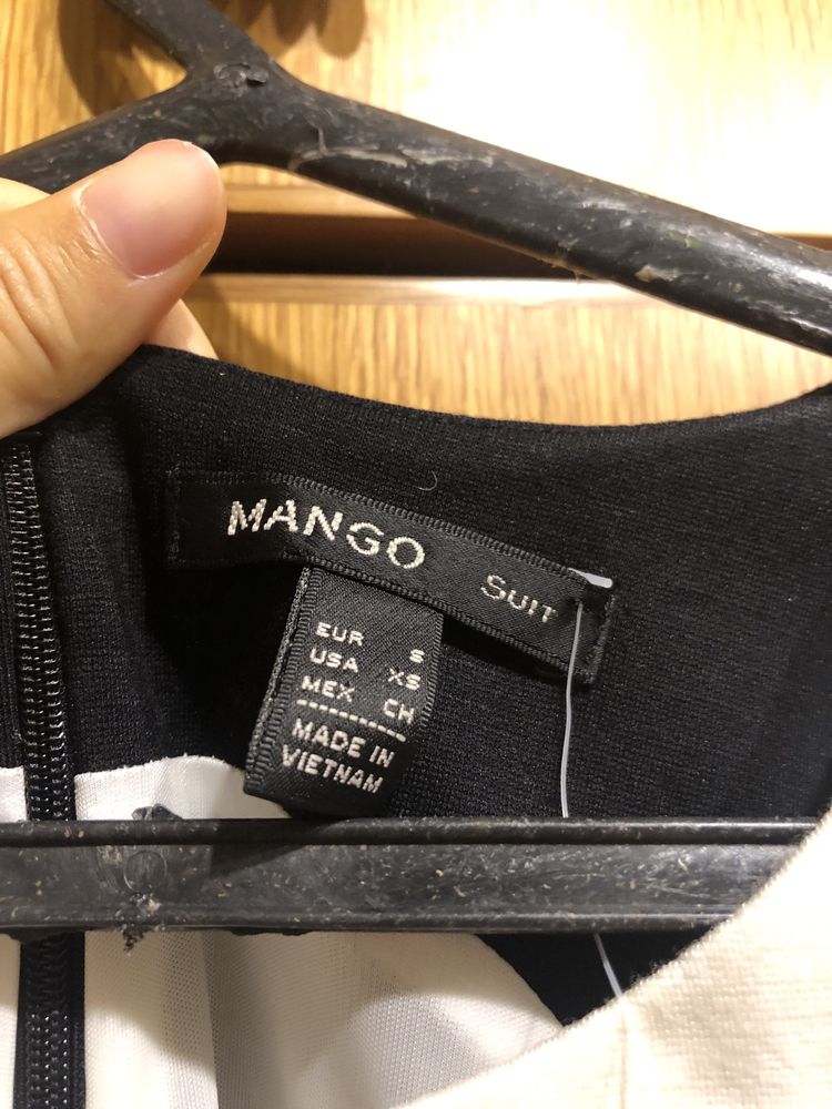 Vestido formal novo mango