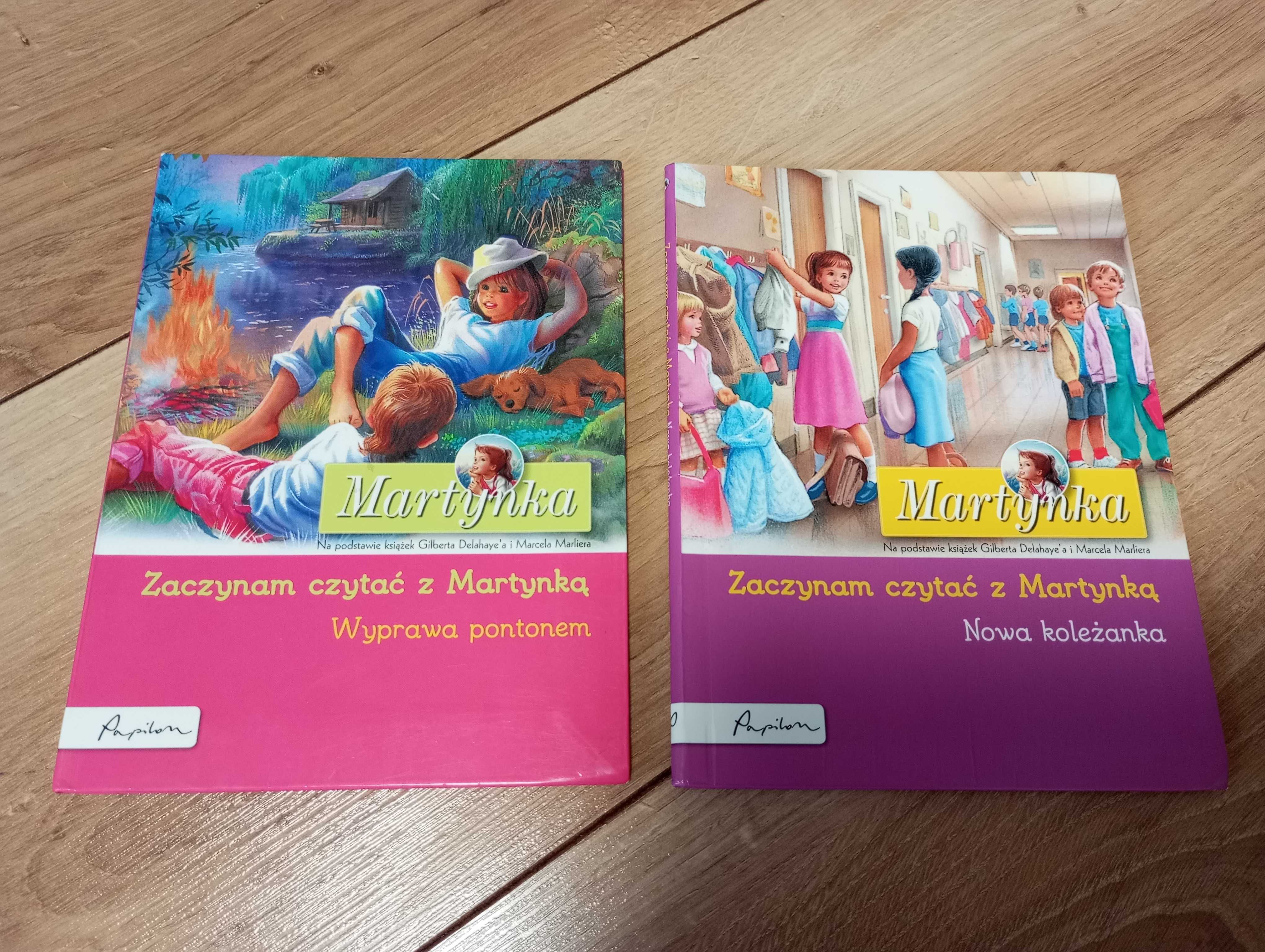 Zestaw sześciu książek Martynka dla dzieci