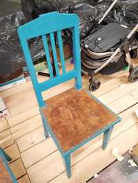 stare drewniane krzesła 2 szt.