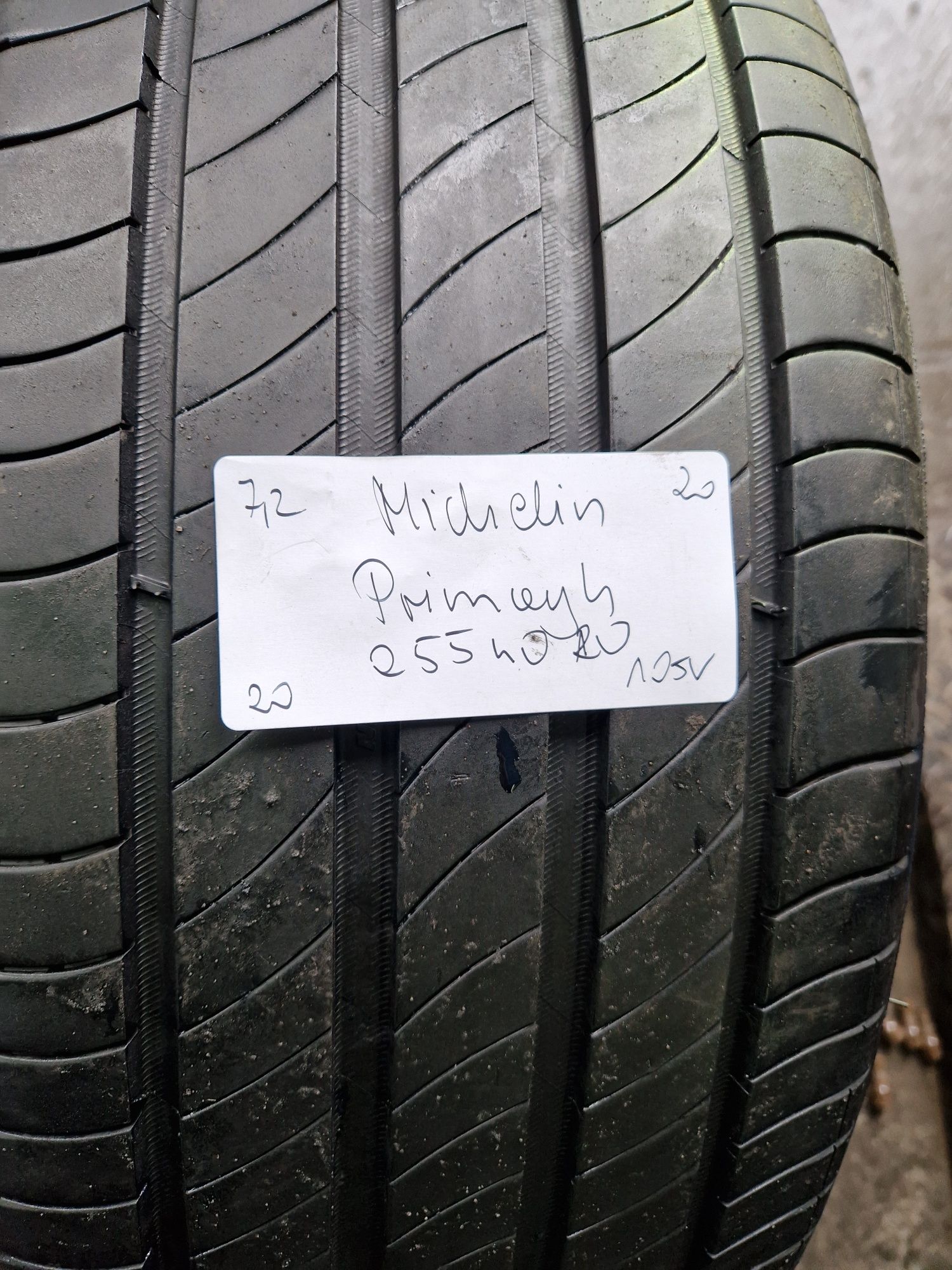 255/40/20 255/40R20 Michelin 2020 lato