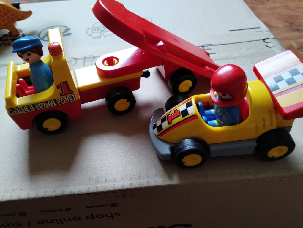 Playmobil 1 2 3 zestaw rajdowy