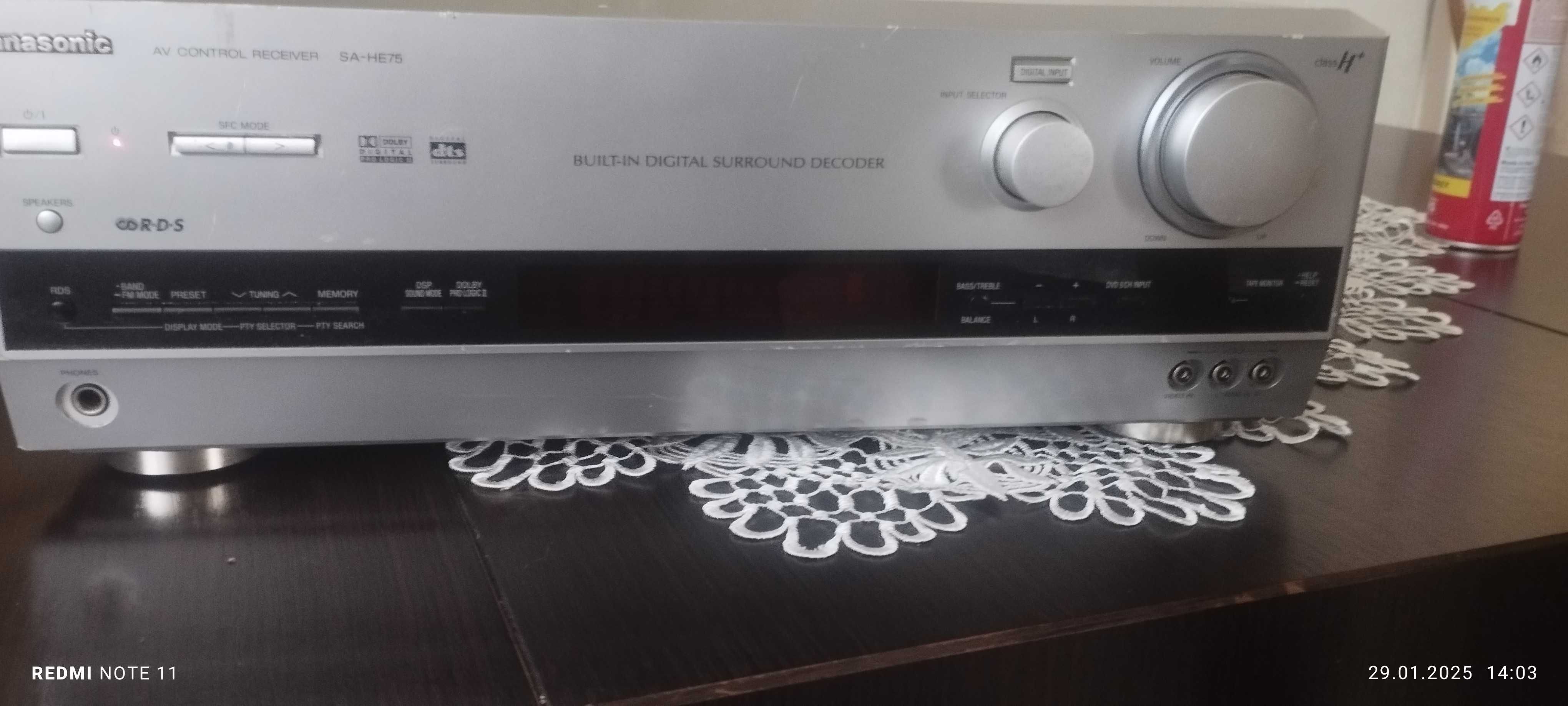 Amplituner Panasonic Sony