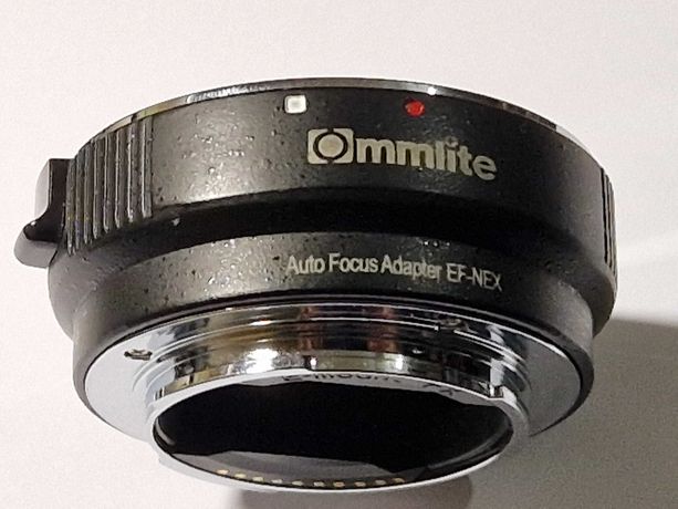 Adapter Commlite CoMix CM-EF-NEX - łączy obiektyw Canon i aparat Sony