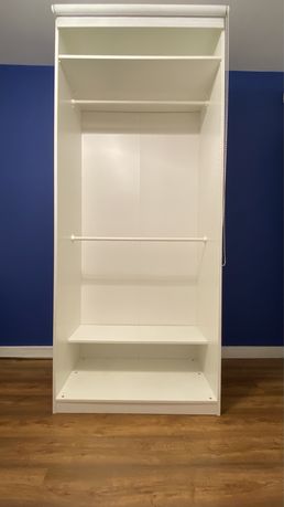Szafa biała  bez drzwi IKEA