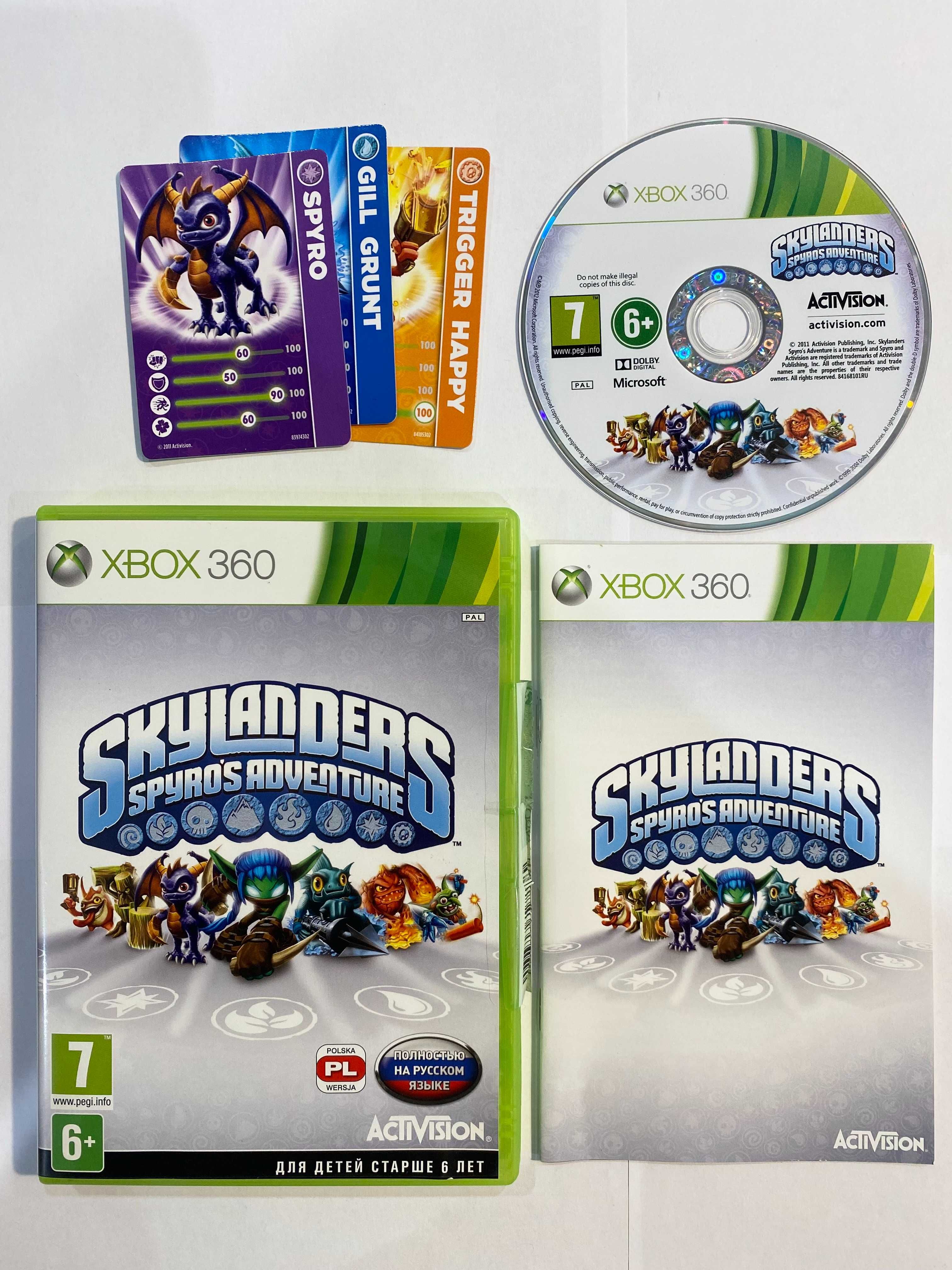Skylanders: Spyro's Adventure PL - Portal + Figurki Xbox360