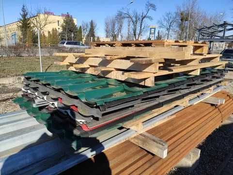 Blacha trapezowa, blacho trapez, blachy trapezowe, końcówki seri tanio