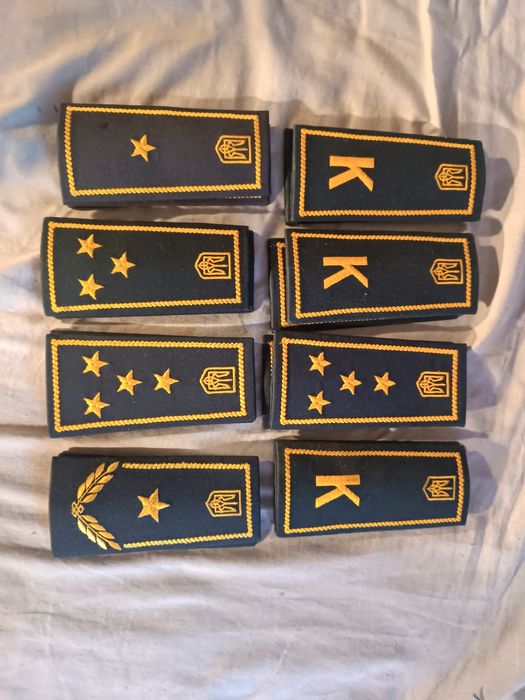 Погоны сотрудника таможенни Украины