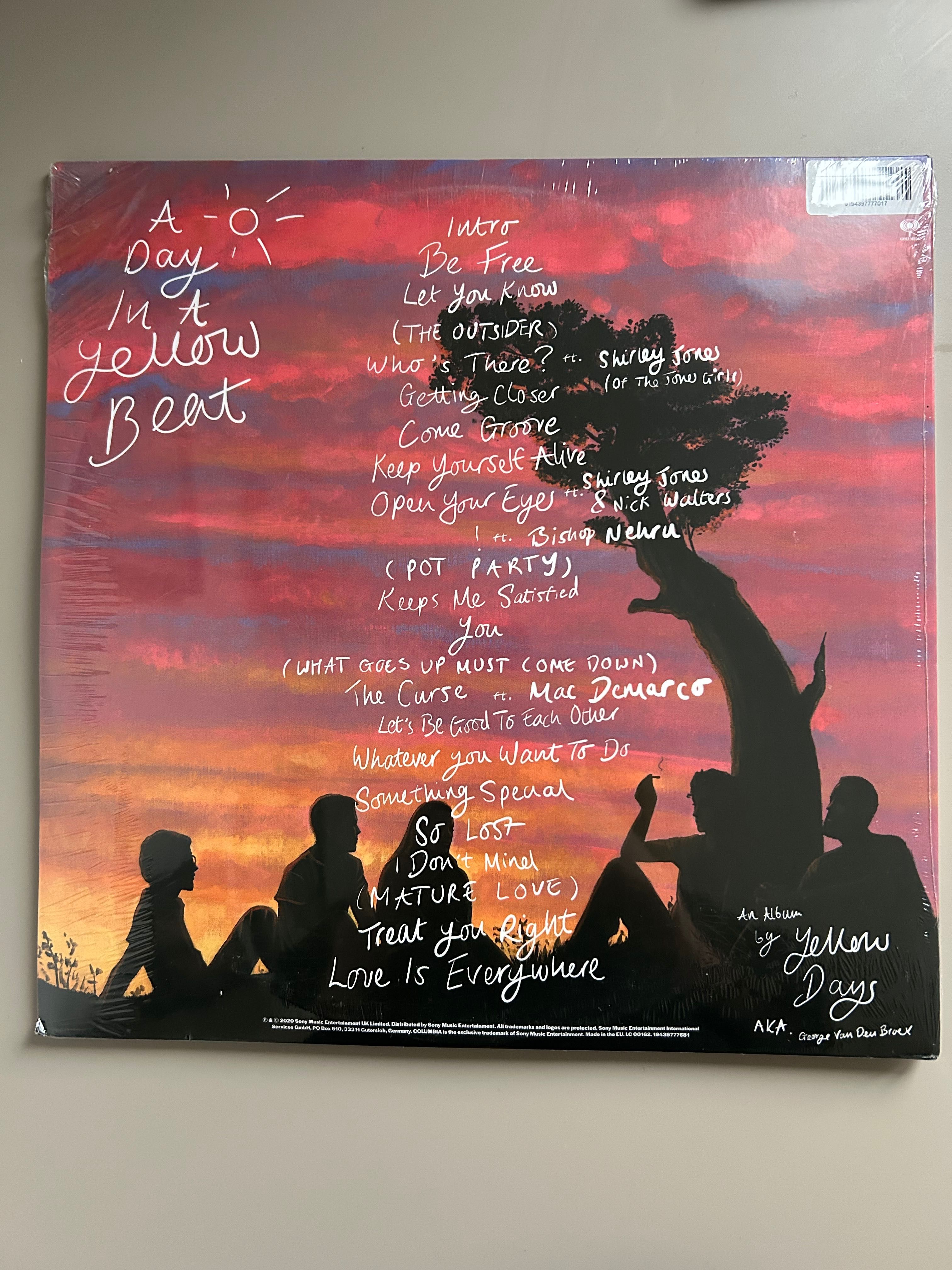 Yellow Days winyl LP