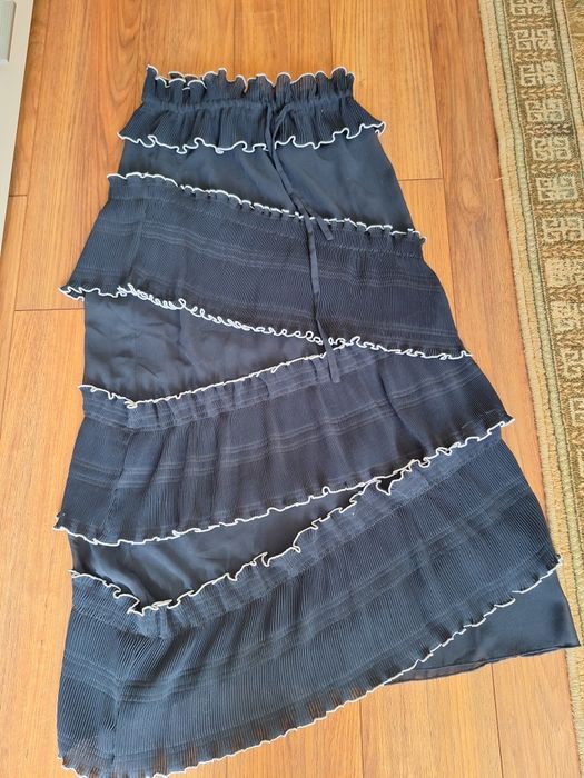 Spódnica granatowa w gumkę M