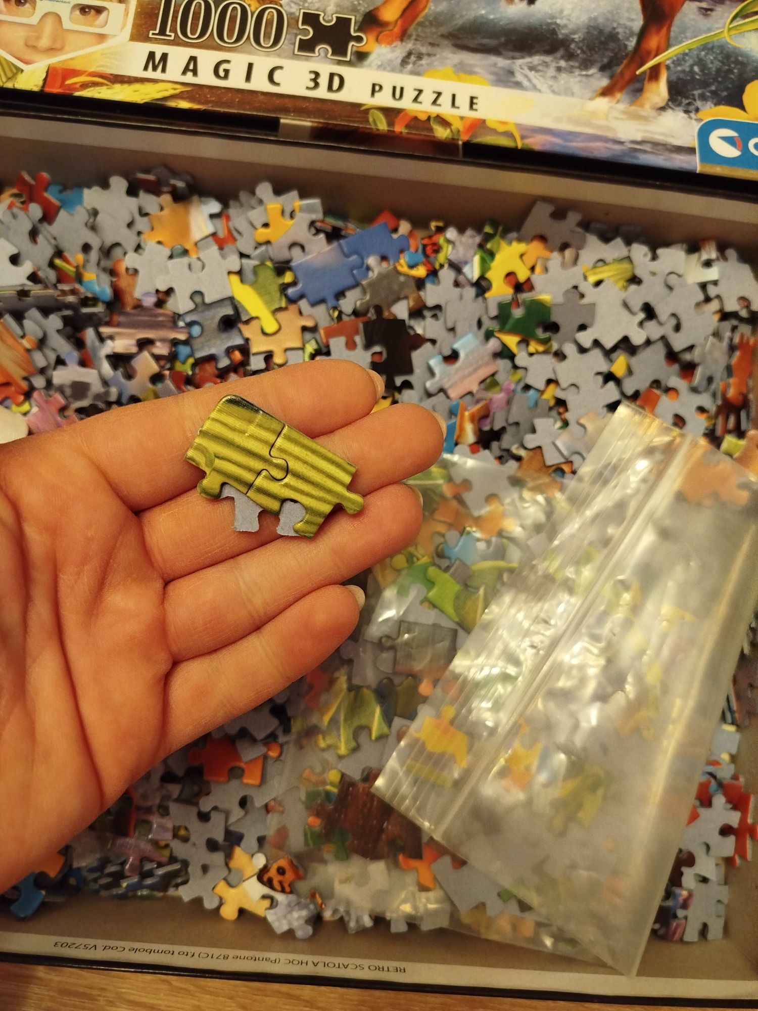 Puzzle konie 3D 1000 elementów