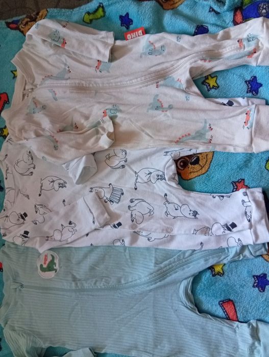 Pajace x10 dla chłopca rozm 68