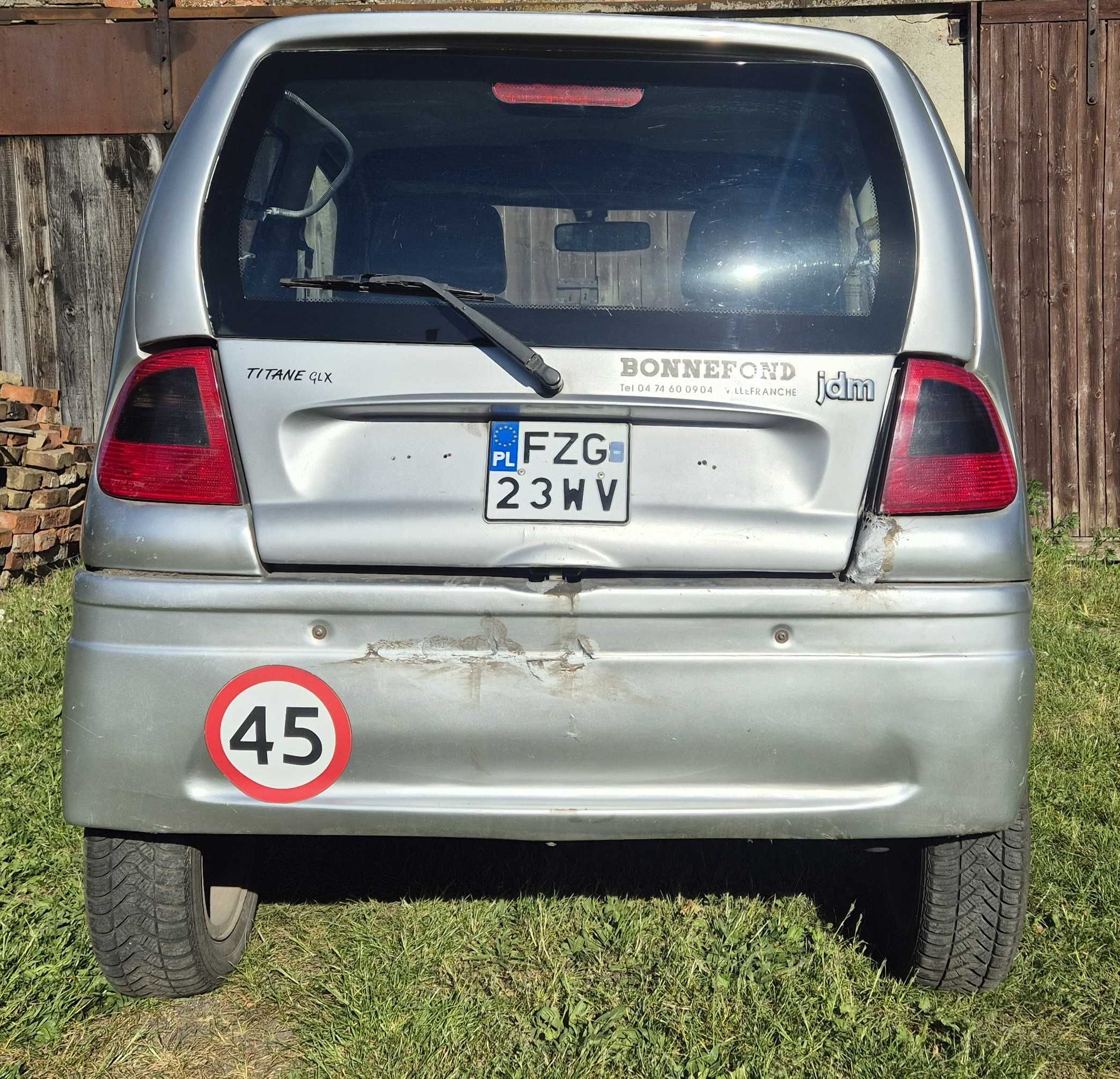 Microcar JDM Simpa czterokołowiec lekki l6e