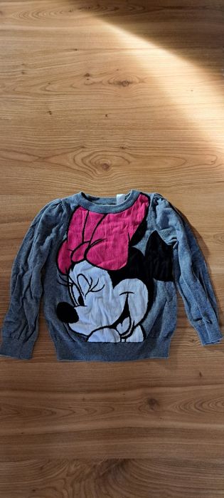 Sweter hm 98/104 myszka minnie