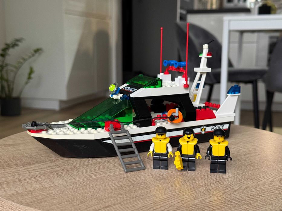 LEGO Town 6433 Coast Watch Motorówka Policyjna Statek Łódź