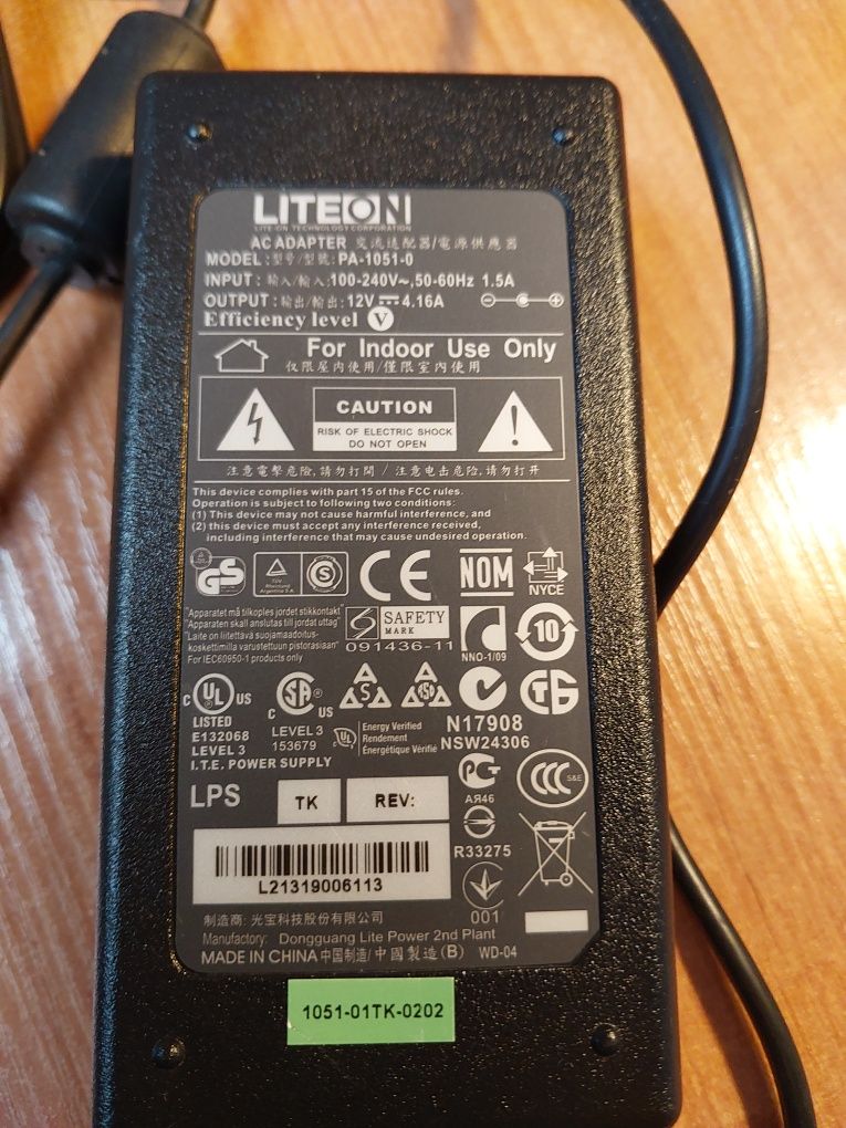 Zasilacz LITEON 12V 4A