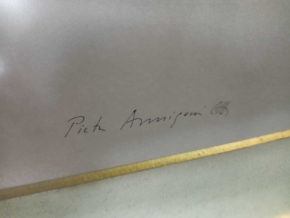 Litografia Nú Feminino Pietro Annigoni