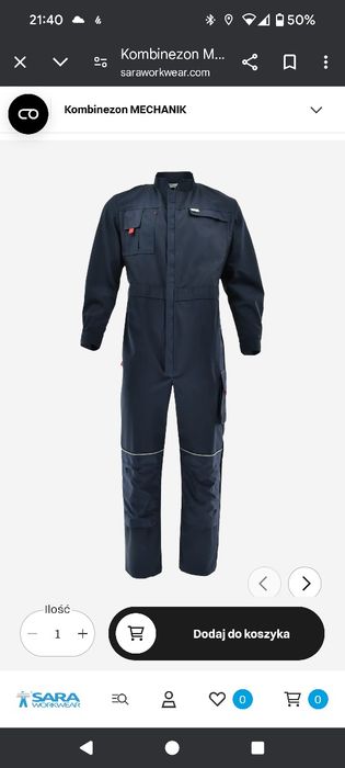 Kombinezon roboczy BMW
